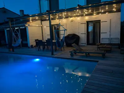 Piscine de l'établissement Teresa Beauté - grande maison 4 chambres proche La Rochelle Ile de Ré avec piscine ou située à proximité