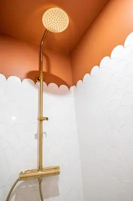 Salle de bains dans l'établissement Appartement au cœur de La Rochelle avec terrasse