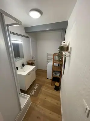 Salle de bains dans l'établissement Studio centre ville