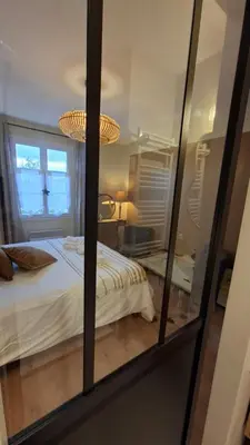 Un ou plusieurs lits dans un hébergement de l'établissement LUCIA AL MARE - chambre d'hôtes