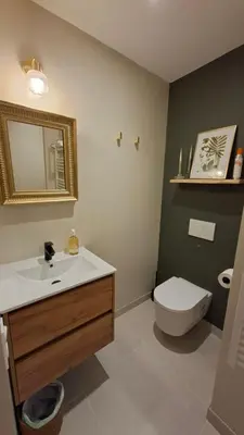 Salle de bains dans l'établissement LUCIA AL MARE - chambre d'hôtes