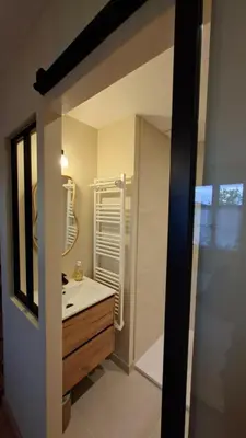 Salle de bains dans l'établissement LUCIA AL MARE - chambre d'hôtes
