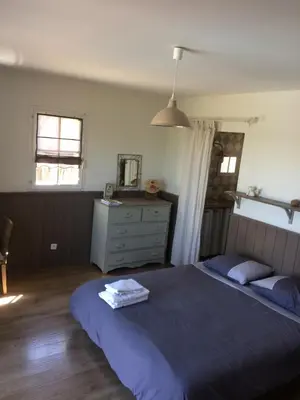 Un ou plusieurs lits dans un hébergement de l'établissement Villa Taru Marais Poitevin