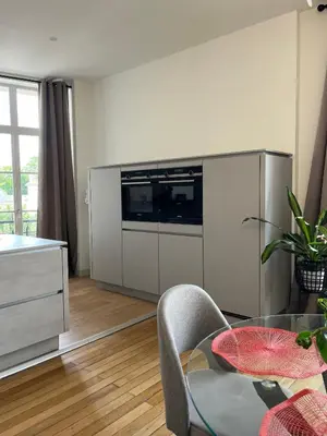 Cuisine ou kitchenette dans l'établissement Roof top Cognac