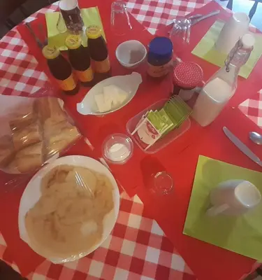 Nourriture dans le B&B/chambre d'hôtes ou à proximité