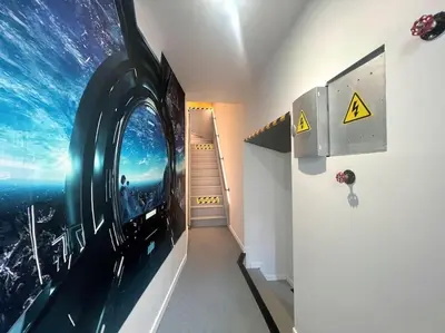 Plan de l'établissement Objectif Cosmos Magnifique T2 à 4 min du parc