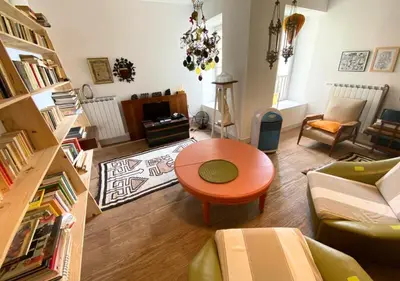 Coin salon dans l'établissement Chez Nellane - Poitiers - HyperCentre - LaConciergerie