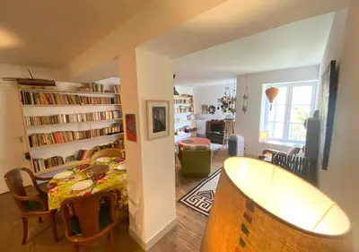 Coin salon dans l'établissement Chez Nellane - Poitiers - HyperCentre - LaConciergerie