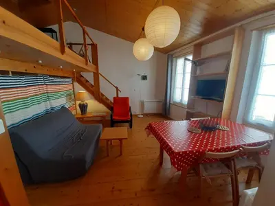 Coin salon dans l'établissement Studio 38m2 pour un séjour tout confort et au calme en hyper centre