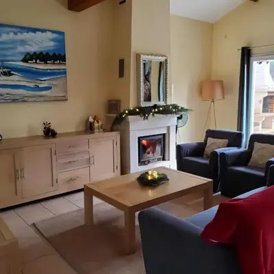 Villa in Les Forges with Golf and Pool