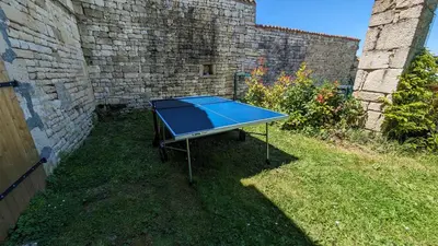 Jardin de l'établissement Gîte de Chantemerlière