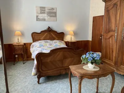 Un ou plusieurs lits dans un hébergement de l'établissement Le petit gite du theil au servant