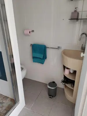 Salle de bains dans l'établissement La revetizon