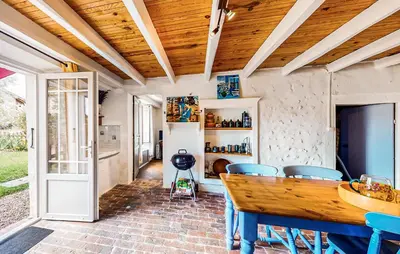 Terrasse ou espace extérieur de l'établissement Gîte Au Naturel