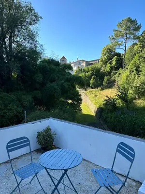 Paysage naturel près de la maison de vacances