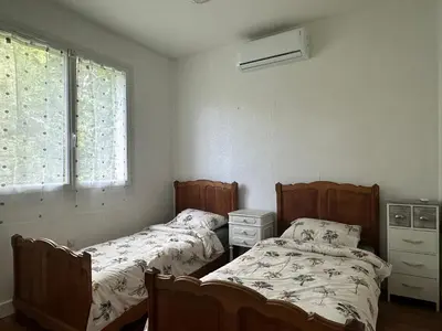 Un ou plusieurs lits dans un hébergement de l'établissement Nickis house