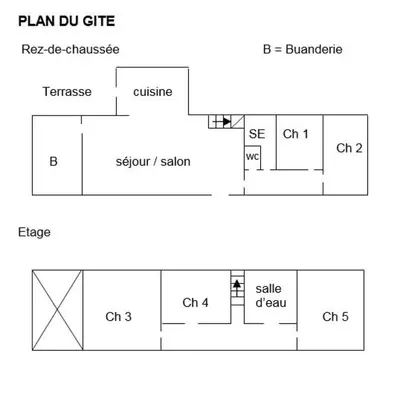 Plan de l'établissement Franmelie