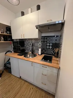 Cuisine ou kitchenette dans l'établissement Très joli STUDIO en plein cœur d'ANGOULEME