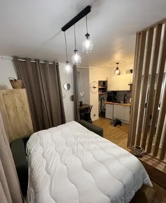 Cuisine ou kitchenette dans l'établissement Très joli STUDIO en plein cœur d'ANGOULEME