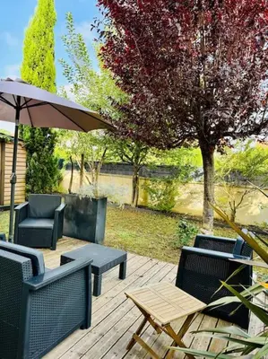 Jardin de l'établissement Le Bon Compromis