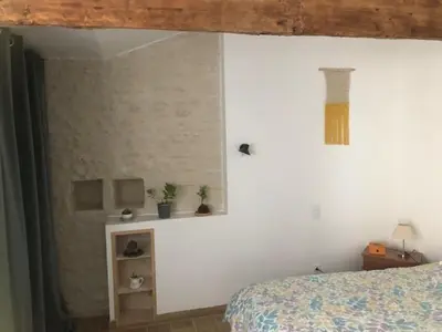 Un ou plusieurs lits dans un hébergement de l'établissement La Grange de la Brousse