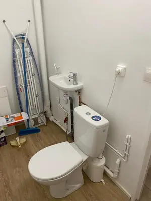 Salle de bains dans l'établissement Calme et confort -chambre privée sej cuis SdB Sde 2wc sép parking