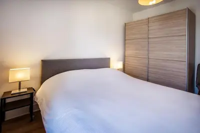 Un ou plusieurs lits dans un hébergement de l'établissement Appartement entier - Centre historique