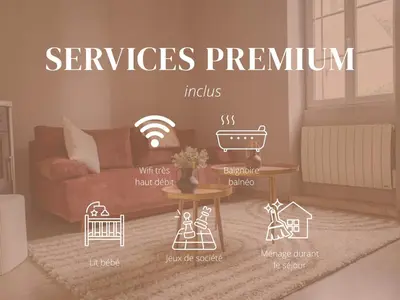 Plan de l'établissement Idéal pour couple, famille&pros - jusqu'à 6 pers - Classé 2 étoiles - Baignoire Balnéo - Espace de travail dédié - A 10min de la gare SNCF, du centre ville d'Angoulême, et du Musée de la BD - Parking privé et gratuit - Wifi gratuit