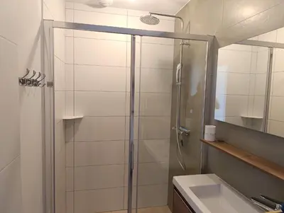 Salle de bains dans l'établissement Studio des Haras