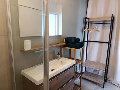 Salle de bains dans l'établissement Studio des Haras