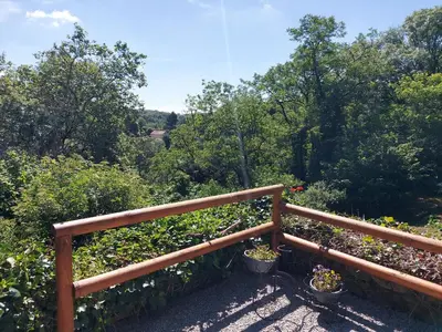 Paysage naturel près de la maison de vacances
