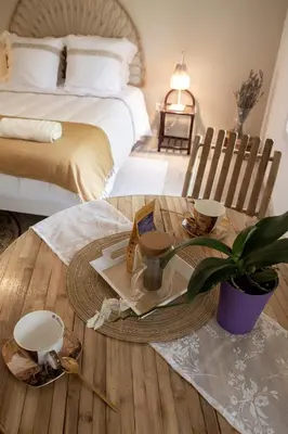 Plan de l'établissement chambre d'hôte dans un havre de paix à la ferme