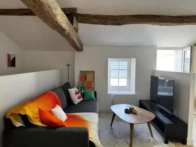 Coin salon dans l'établissement Cozy Niort