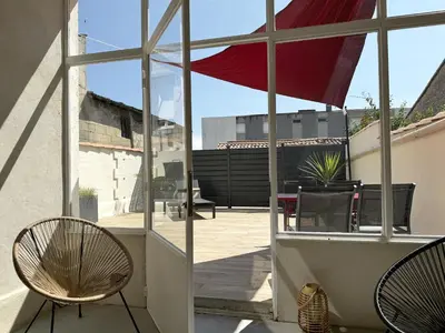 Balcon ou terrasse dans l'établissement Cozy Niort