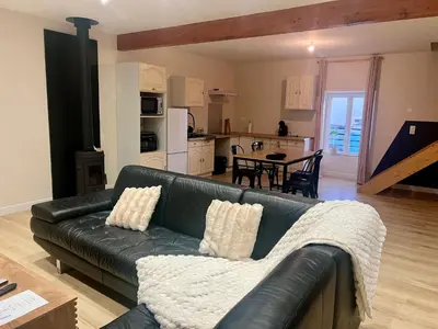 Plan de l'établissement Duplex spacieux-2chambres-ideal vehicule electrique