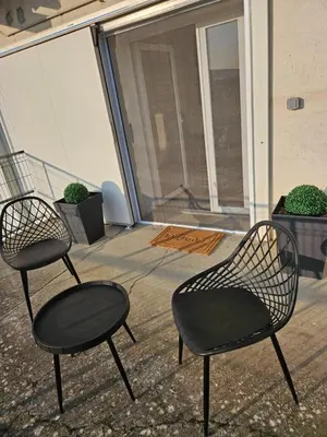 Balcon ou terrasse dans l'établissement Chambre les petites ecuries