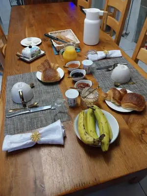 Nourriture dans le B&B/chambre d'hôtes ou à proximité
