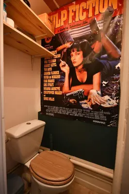 Salle de bains dans l'établissement la petite maison pour deux