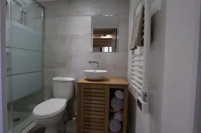 Salle de bains dans l'établissement Le duplex du 71 B