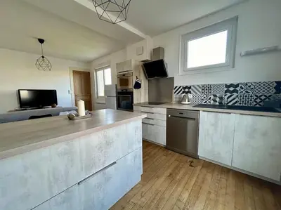 Cuisine ou kitchenette dans l'établissement Maison 4 couchages