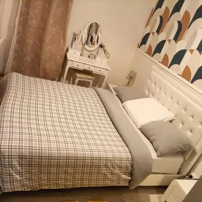 Un ou plusieurs lits dans un hébergement de l'établissement Belle maison au bord du plan d'eau