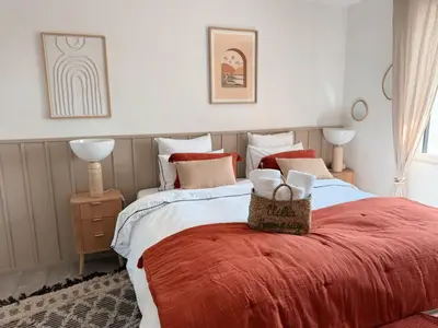 Un ou plusieurs lits dans un hébergement de l'établissement Villa Rompsay