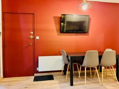 Télévision ou salle de divertissement dans l'établissement Studio Cosy