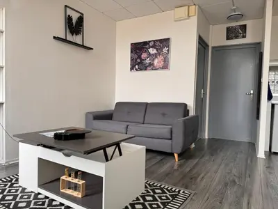 Coin salon dans l'établissement Myvi cognac