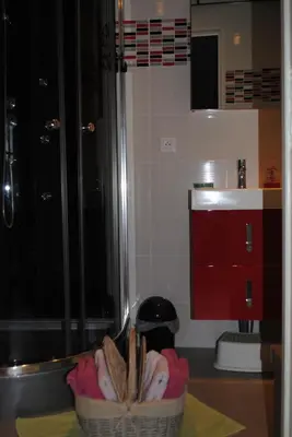 Cuisine ou kitchenette dans l'établissement La Poussardiere