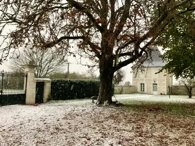 L'établissement Le Mas, Maison de maître, Cognac en hiver