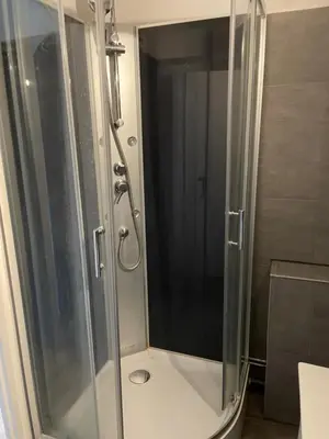 Salle de bains dans l'établissement Studio central cosy proche gare