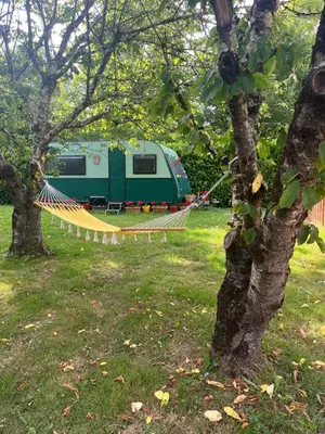 Jardin de l'établissement Logement paisible en bord de Vienne