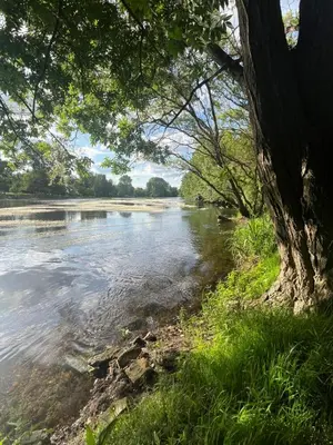 Paysage naturel près de la maison de vacances