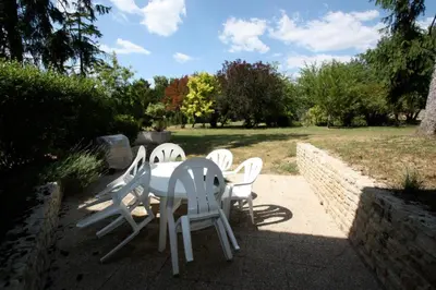 Jardin de l'établissement Chez Germaine